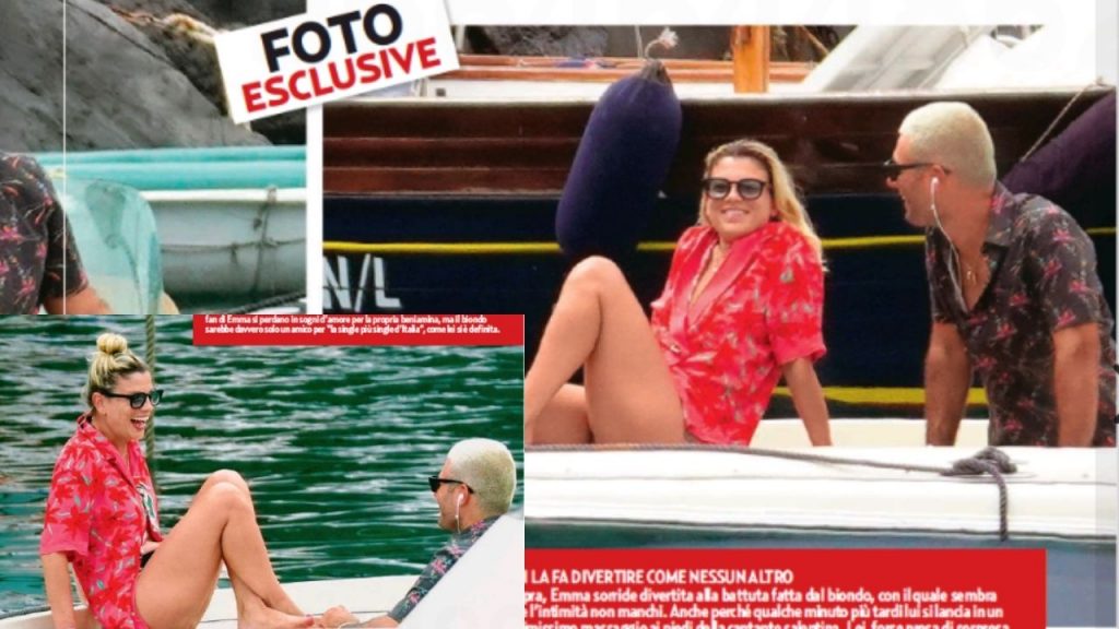 emma marrone in vacanza con un uomo misterioso