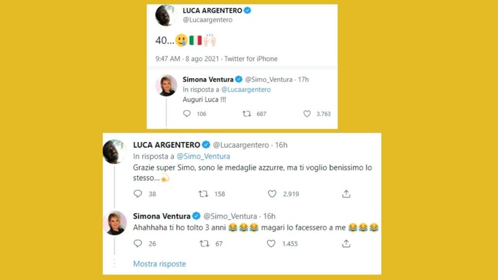 luca argentero simona ventura