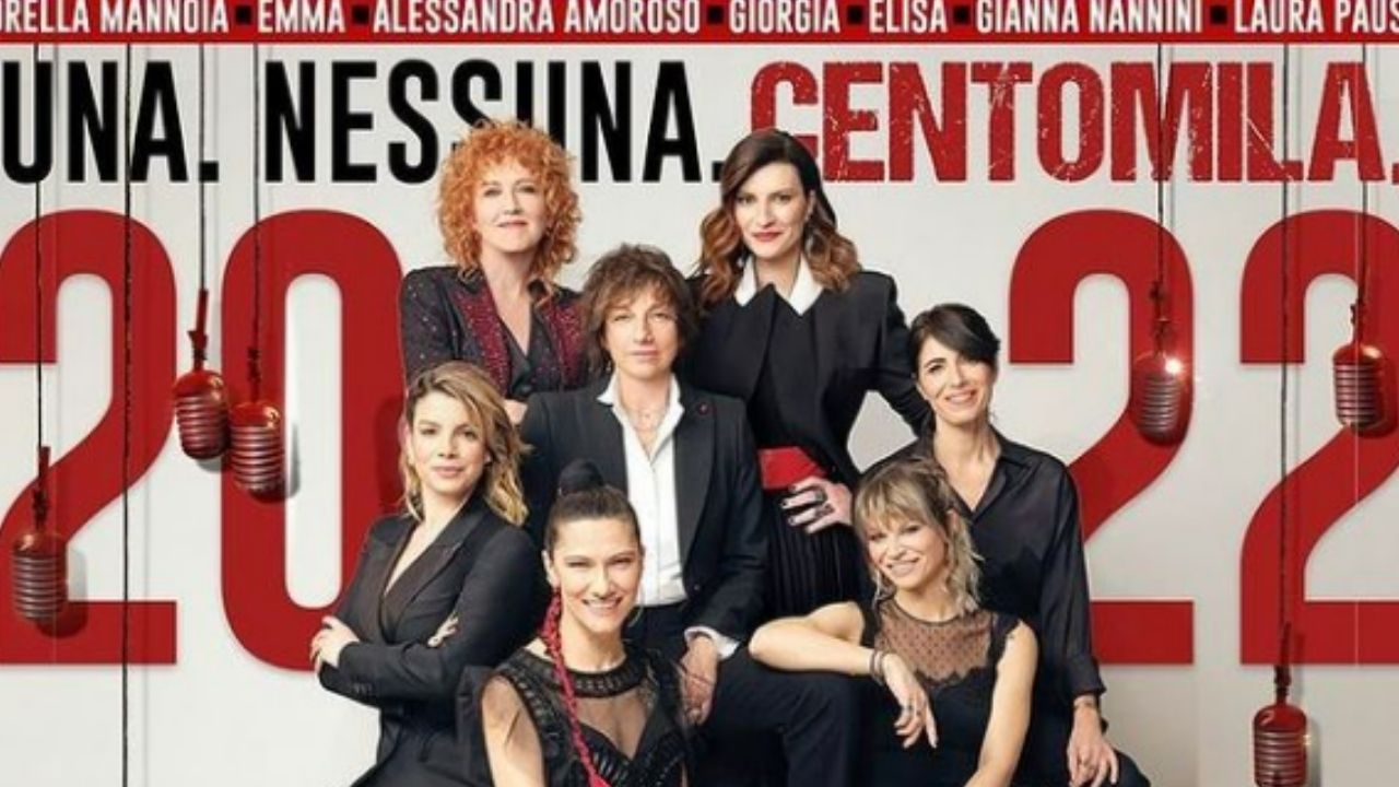 fiorella mannoia, elisa, giorgia. alessandra amoroso, emma, laura pausini e gianna nannini in concerto a reggio emilia