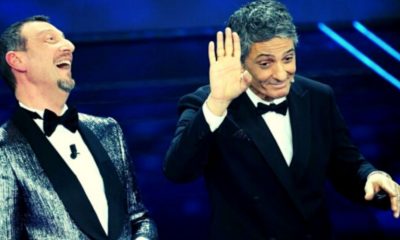 Amadeus e Fiorello al Festival di Sanremo