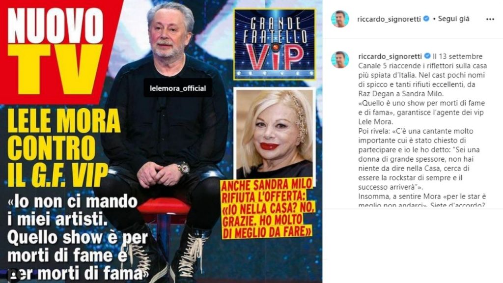 lele mora grande fratello