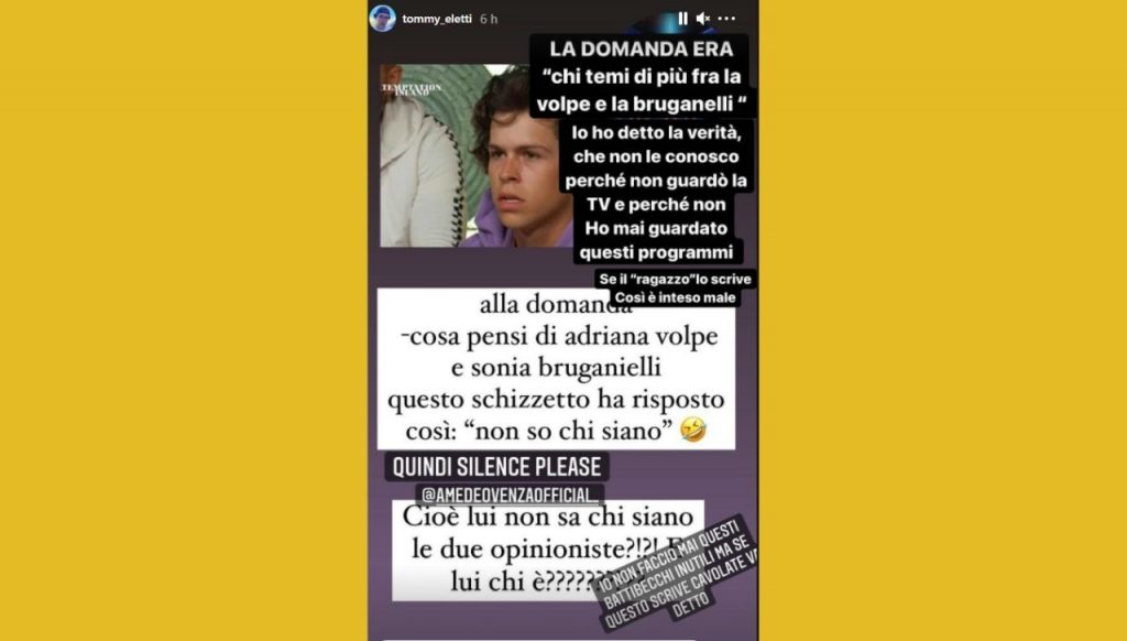 Tommaso Eletti Instagram