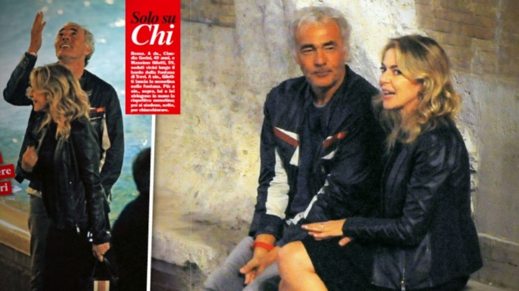 Massimo Giletti e Claudia Gerini