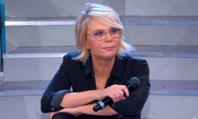 Maria De Filippi in studio a Uomini e Donne