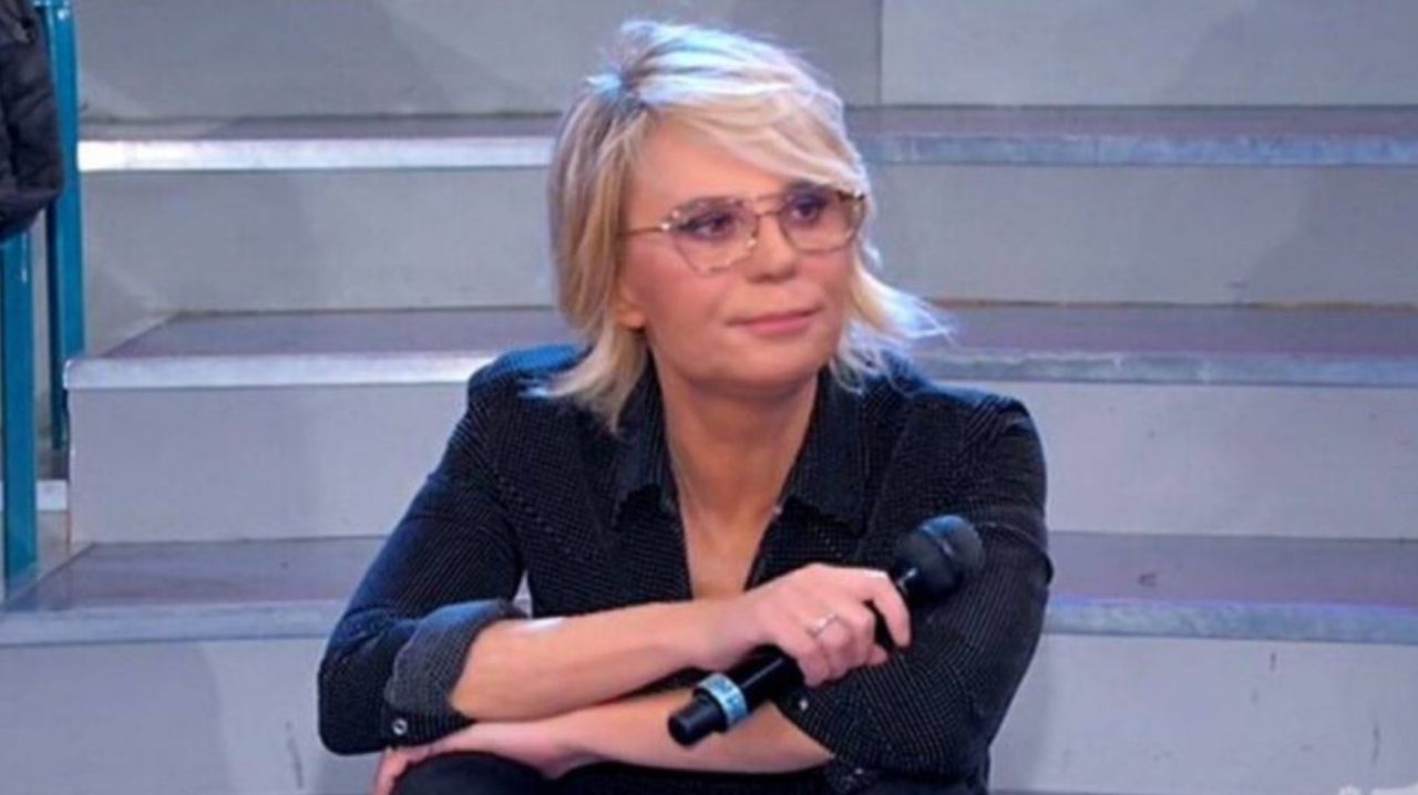 Maria De Filippi in studio a Uomini e Donne