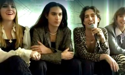 Maneskin superospiti festival di sanremo 2022