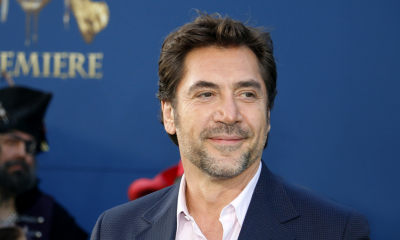 L'attore spagnolo Javier Bardem durante la presentazione di un film