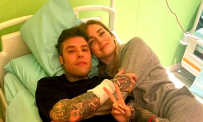 Fedez e Chiara Ferragni ospedale