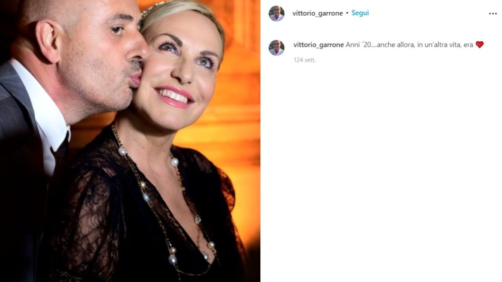 Vittorio Garrone Antonella Clerici Instagram