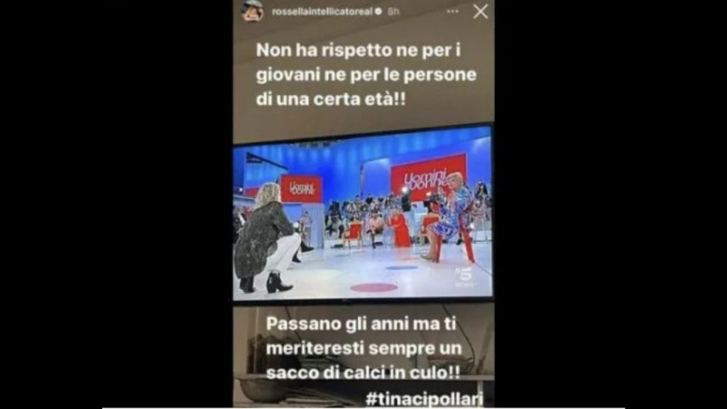 Rossella Intellicato contro Tina Cipollari a Uomini e Donne