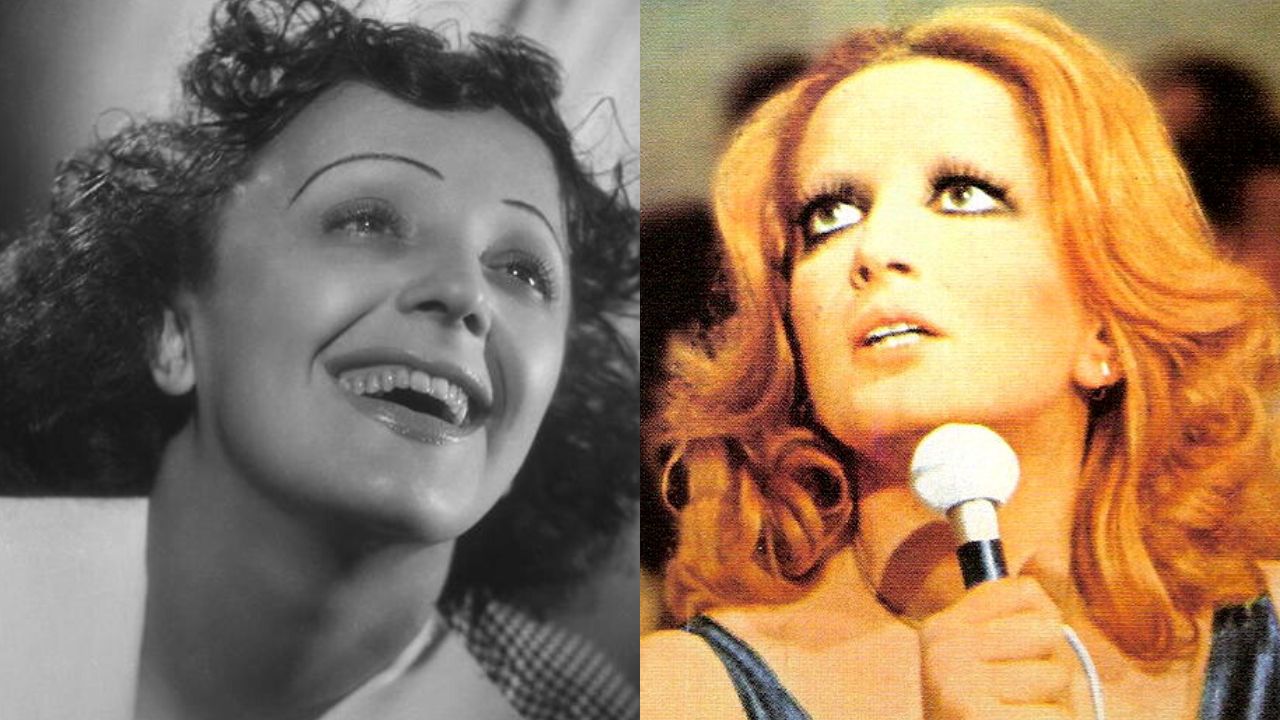 Edith Piaf e Mina