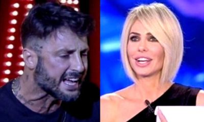 Fabrizio Corona e Ilary Blasi al GF Vip