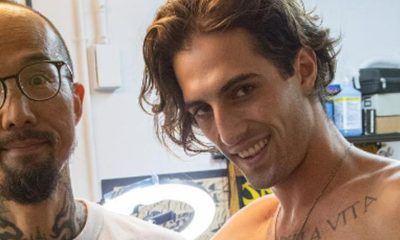 Damiano David tatuaggio Giappone