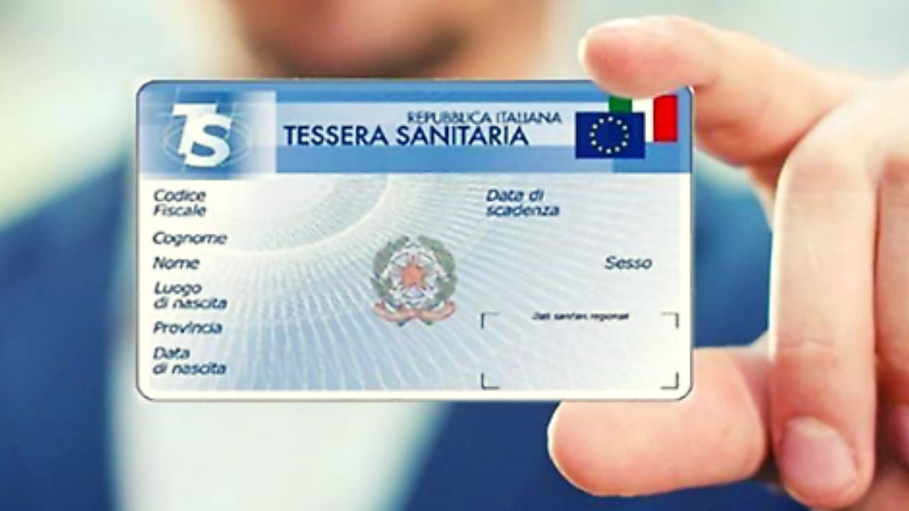 Tessera sanitaria senza microchip