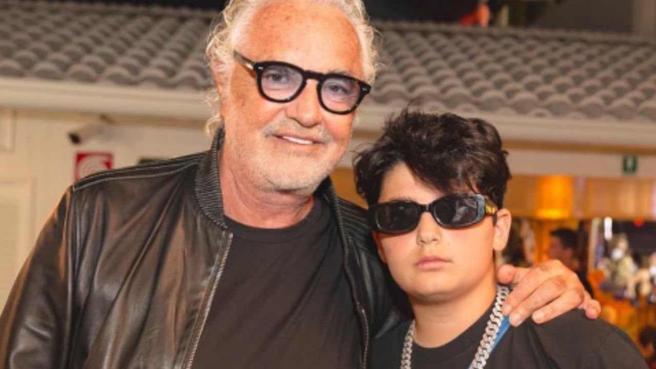 Nathan Falco Briatore e Flavio