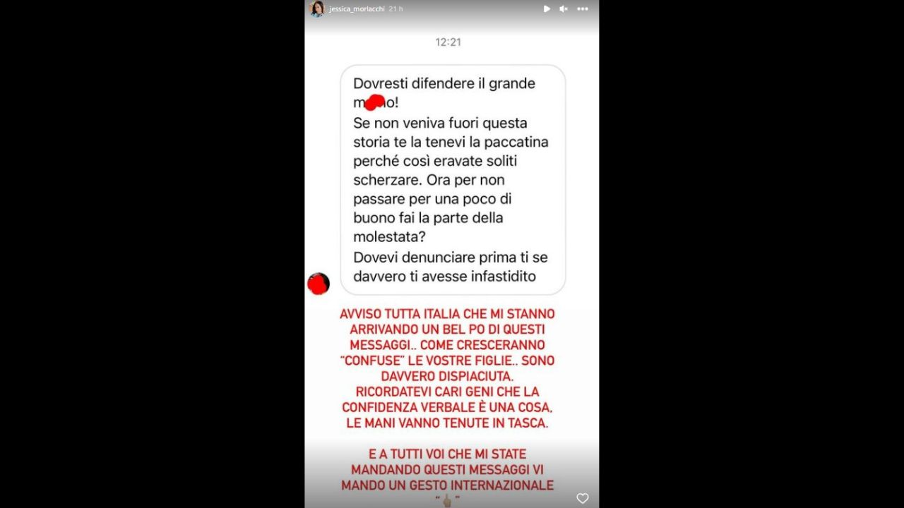 Jessica Morlacchi presa di mira sui social dopo la cacciata di Memo