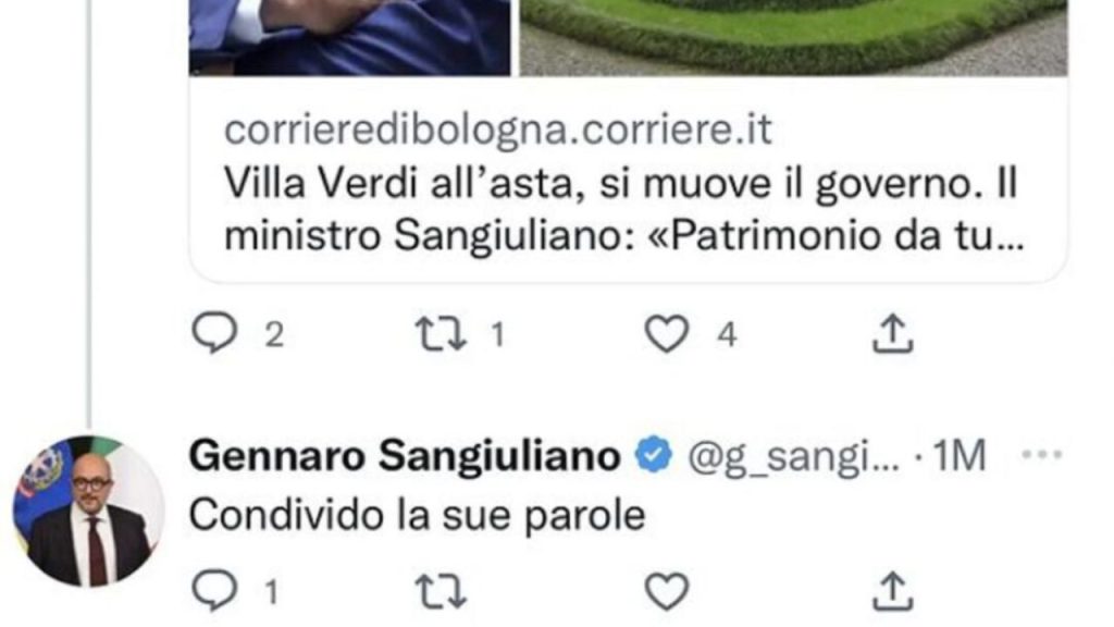 gennaro sangiuliano twitter