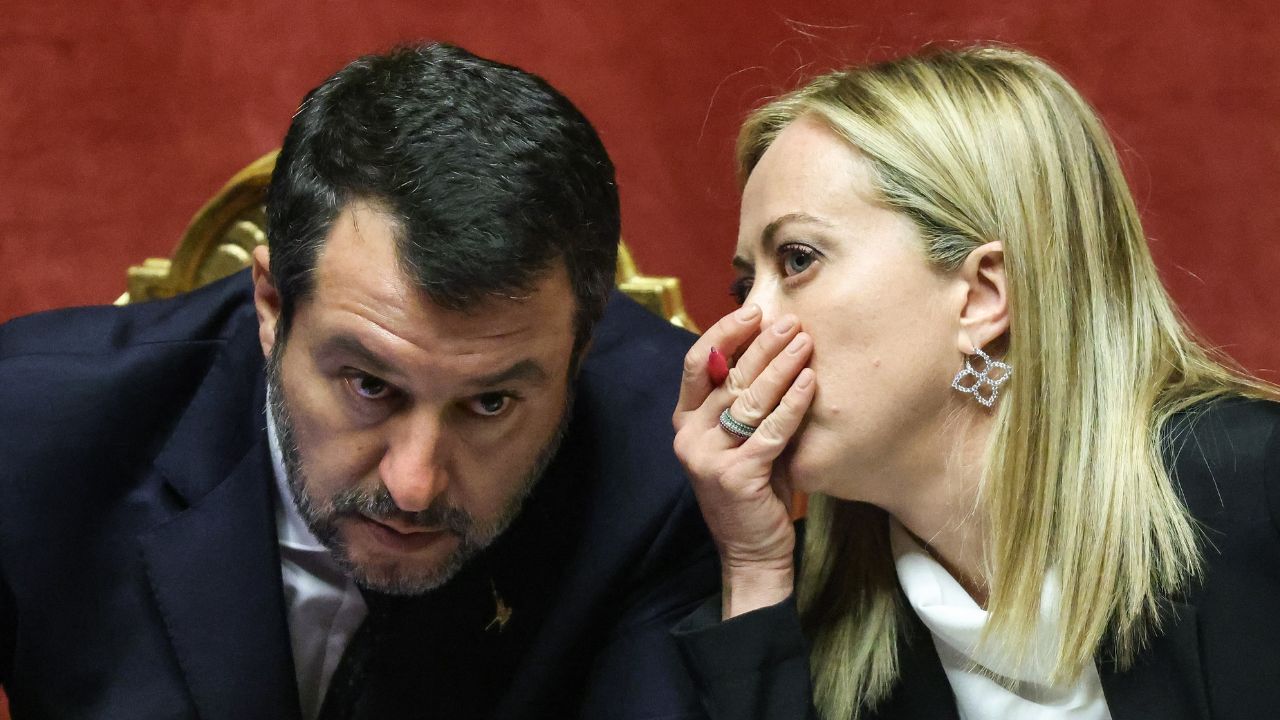 Matteo Salvini e Giorgia Meloni