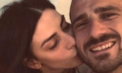 Martina Maccari e Leonardo Bonucci