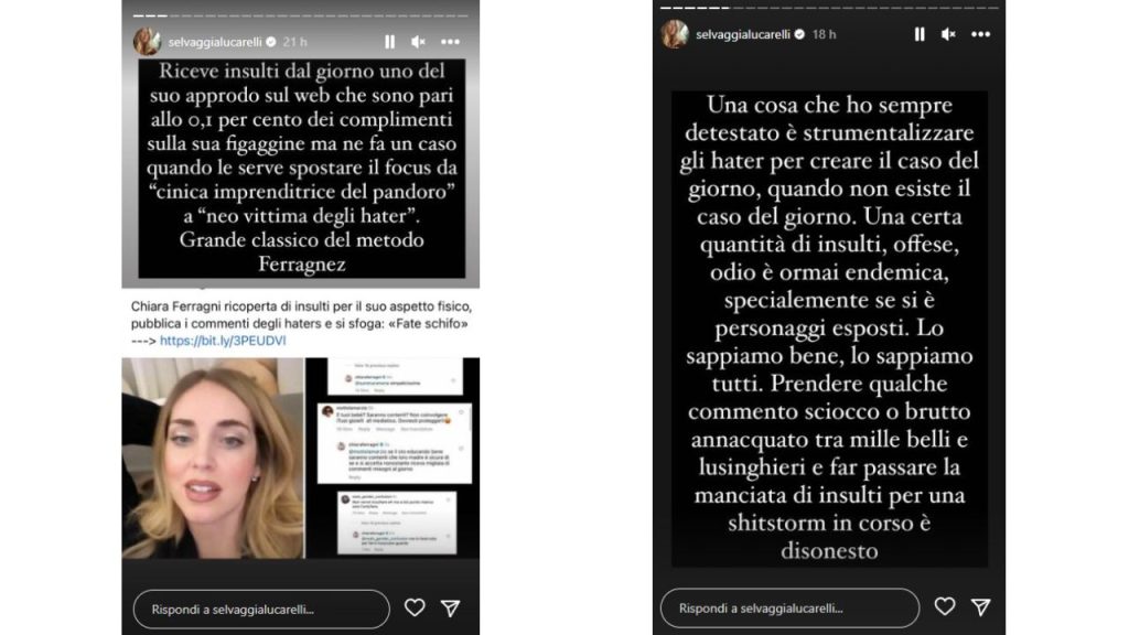 selvaggia lucarelli chiara-ferragni 