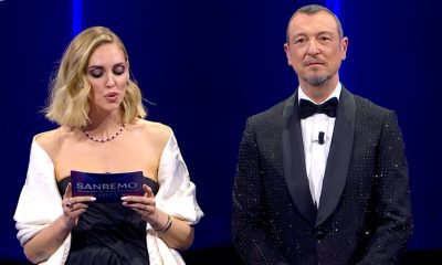 Chiara Ferragni e Amadeus al Festival di Sanremo 2023 pagelle pagellone finale