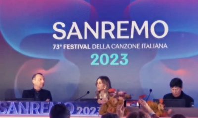 Francesca Fagnani conferenza stampa Festival di Sanremo 2023