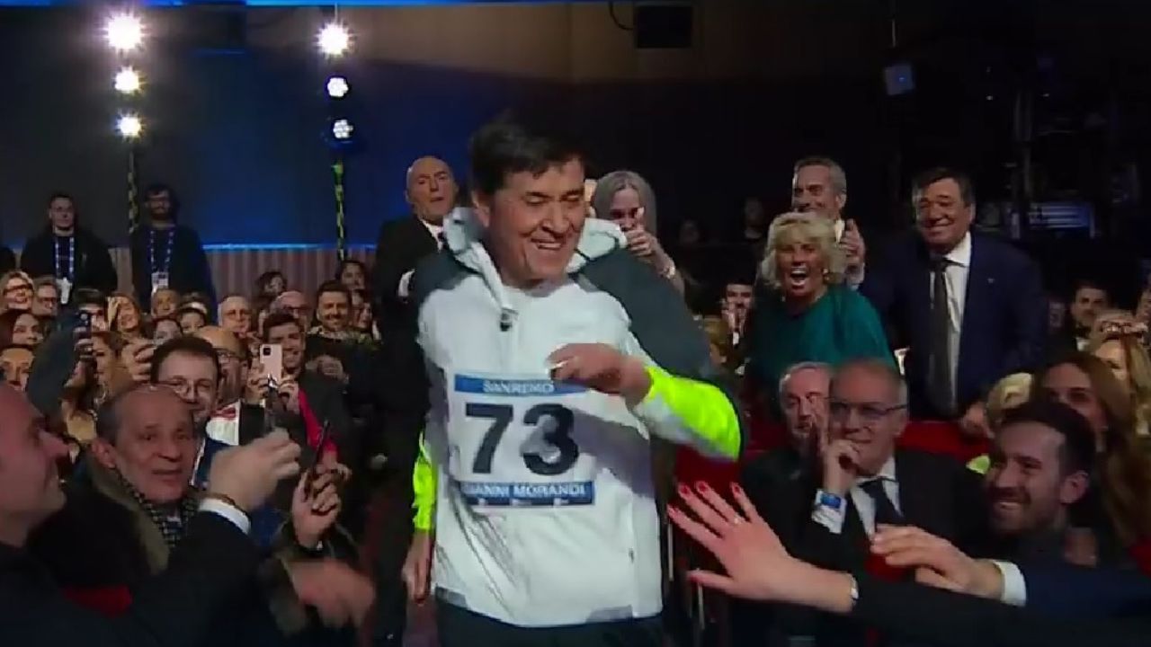 gianni morandi gaffe sanremo