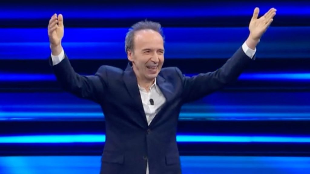 Roberto Benigni Festival di Sanremo 2023