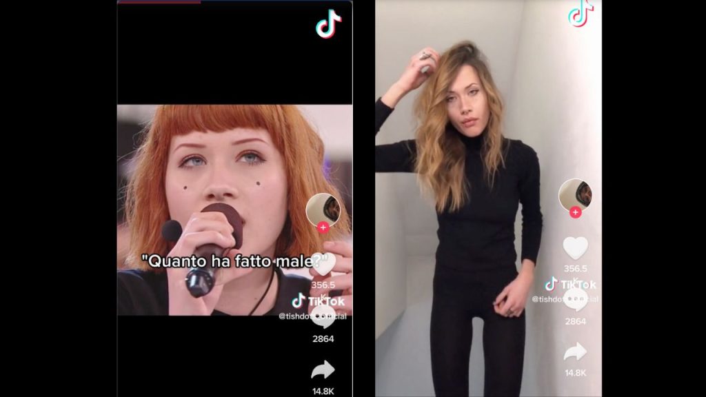 tish amici video tik tok cambiamento