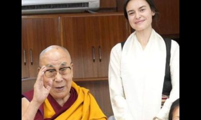 Dalai Lama e Kasia Smutniak