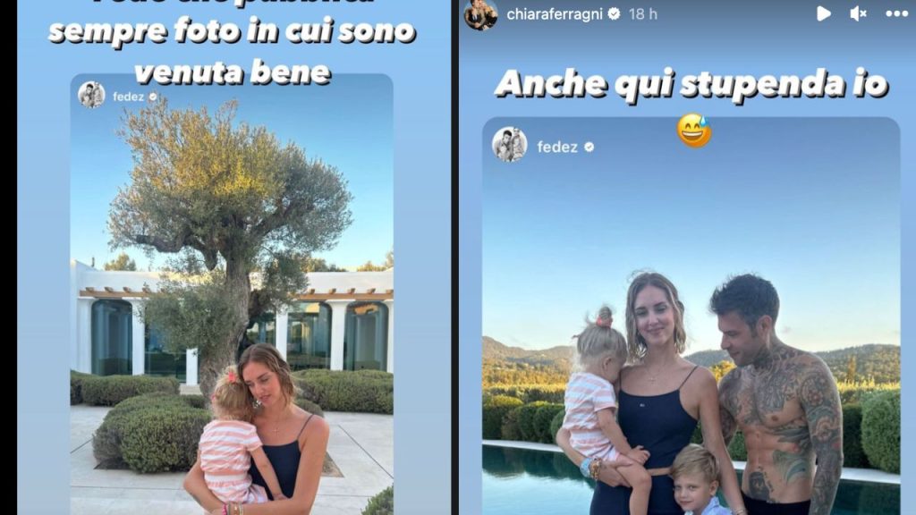 fede ferragni foto rimprovero