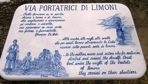 il sentiero delle formichelle via portatrici di limoni