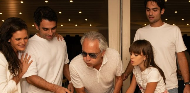 veronica berti andre bocelli famiglia