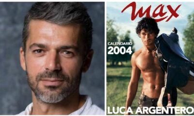 Luca Argentero e il calendario per Max